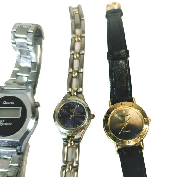 Vintage Quartz Watches Bundle - Ladies & Men's Assorted Brands & Styles - Picture 2 of 5